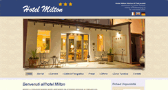Desktop Screenshot of albergomilton.com
